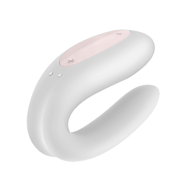 Satisfyer Double Joy Wibrator Dla Par Z Aplikacj Bia Y Arena Pl