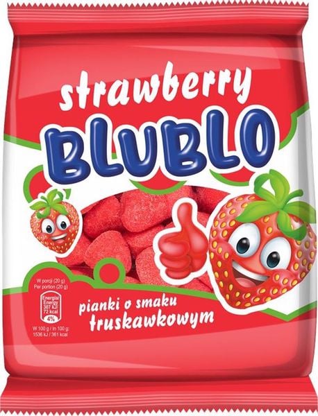 Blublo Elki Pianki O Smaku Truskawkowym G Arena Pl