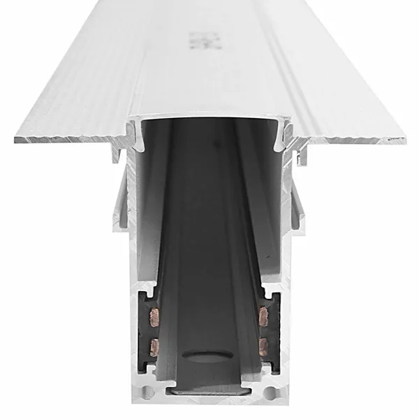 System Szynowy Podtynkowy Magnetyczna Domeno Led Metalowy Bia Y