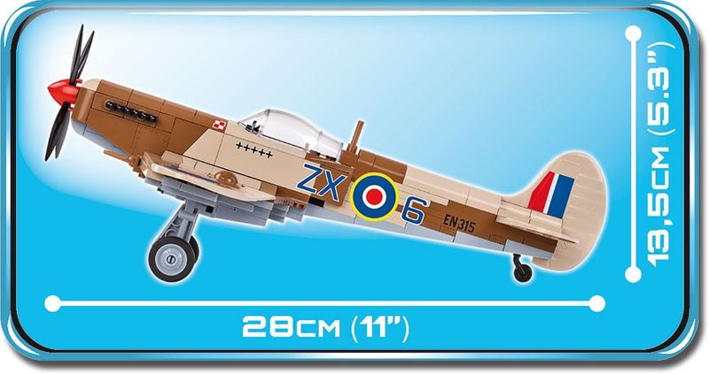 Cobi Klocki Ww Kolekcja Historyczna Supermarine Spitfire Mk Ix