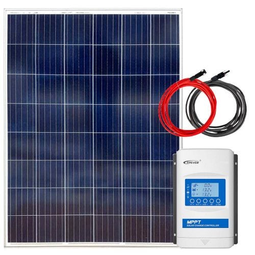 Zestaw Solarny Mono Kamper W Regulator Mppt Arena Pl