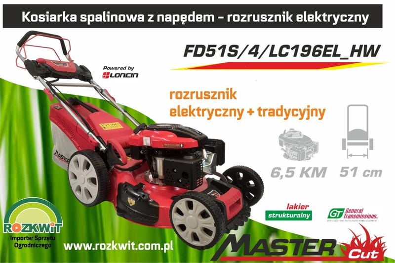 Mastercut Fd S Lc El Hw Kosiarka Spalinowa Do Trawy Z Nap Dem