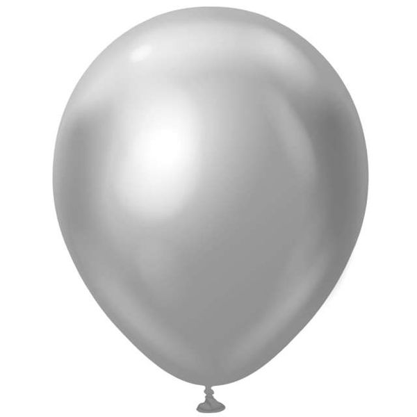 Balony Beauty And Charm Platynowe Srebrne Godan Szt