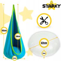 Siedzisko STARKY 62 x 155 x 62 cm