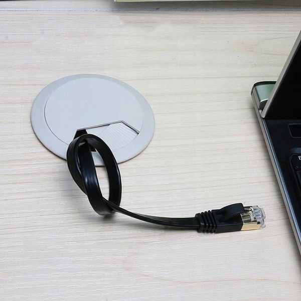 KABEL SIECIOWY LAN ETHERNET PŁASKI SFTP CAT7 5M zdjęcie 16
