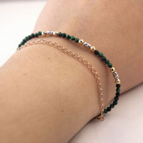 "Bransoletka MALACHIT HEMAYTY 925" na Arena.pl