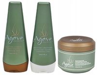 Zestaw AGAVE szampon + odżywka + maska po keratynie nano 3x250ml