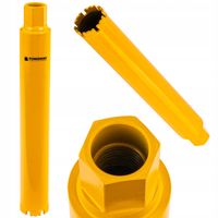 WIERTŁO KORONKOWE DIAMENTOWE DO BETONU WIERTNICY OTWORNICA RDZEŃ 63x450MM