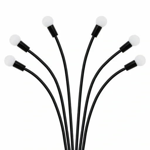 LAMPA SOLARNA WBIJANA ŚWIATEŁKA OGRODOWE DEKORACYJNE KULKI LED RGB zdjęcie 2