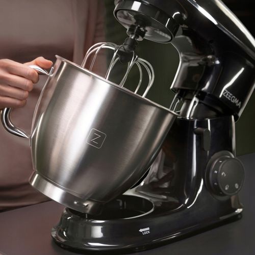 ROBOT KUCHENNY PLANETARNY MIKSER 6,5L 2200W AKCESORIA Duża Misa Czarny na Arena.pl