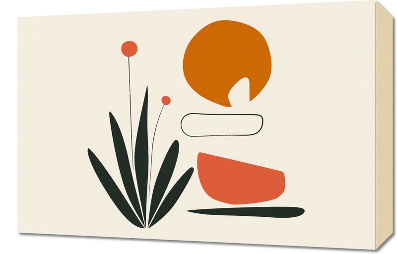 Obraz 60x40cm Abstrakcyjny Zen zdjęcie 1