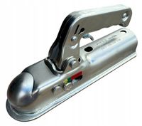 ZACZEP KULOWY DO przyczepy PRZYCZEPKI 1600kg rura fi 50mm HOMOLOGACJA