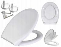 Deska Sedesowa Klozetowa Wolnoopadająca WC Uniwersalna Antybakteryjna AN