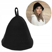 Czapka Do Sauny Filcowa Kapelusz Ochronna Porjun Campana Czarna