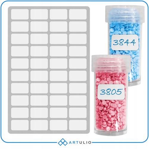 Zestaw 24 pojemników do diamond painting akcesoria haft diamentowy mozaika na Arena.pl