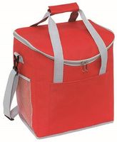 Torba izotermiczna FROSTY, czerwony, szary