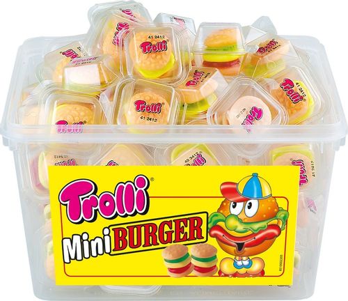 Trolli, żelki, Mini burger hamburger 600 g na Arena.pl