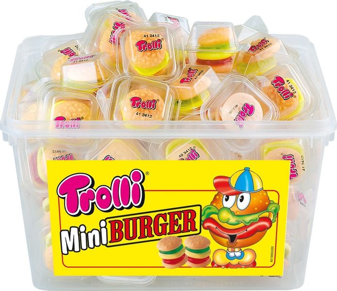Trolli, żelki, Mini burger hamburger 600 g zdjęcie 3
