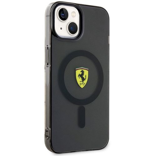 Etui Ferrari do iPhone 15 Plus, iPhone 14 Plus, Czarny MagSafe na Arena.pl