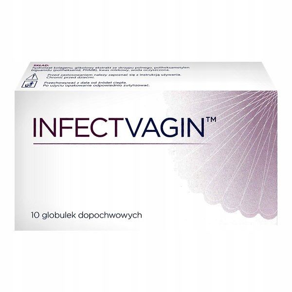 Infectvagin 10 globulek dopochwowych zdjęcie 1