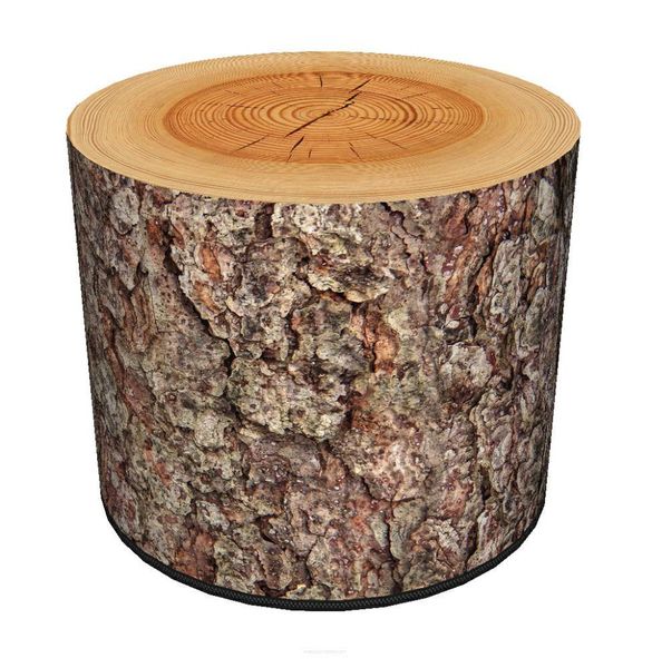 Pufa dekoracyjna Pine zdjęcie 1