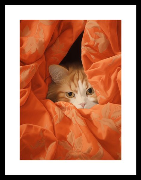 Plakat 20,5x28,4cm Ukryty Kot zdjęcie 3