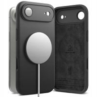 Etui Ringke Silicone Magnetic Magsafe do Iphone 17 Air Black