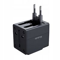 2 x Mcdodo Przejściówka Adapter Podróżny Wtyczka Us/uk/eu/au Port 2x Usb 2,