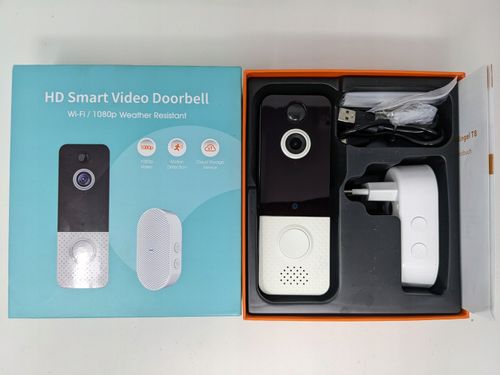 Dzwonek Do Drzwi Z Kamerą Wykrywanie Ruchu Ip66 Hd na Arena.pl