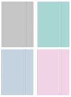 TECZKA Z GUMKĄ A5 PASTEL INTERDRUK