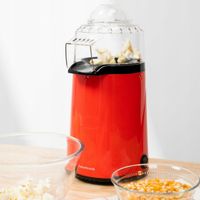 Urządzenie do popcornu domowego InnovaGoods Popmar czerwony Zdrowy i lekki
