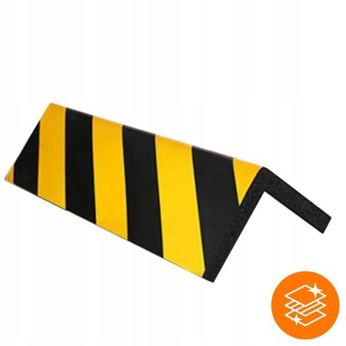 NAROŻNIK ODBOJNIK OCHRONNY na ścianę garażu parking mata 50x20x1,5 na Arena.pl