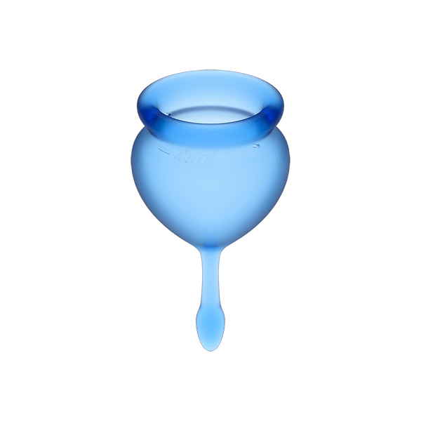 Satisfyer Feel Good Menstrual Cup Set Dark Blue zdjęcie 2