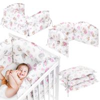 Ochraniacz do łóżeczka dla dziecka, ochrona na boki łóżeczka 190x30cm R2