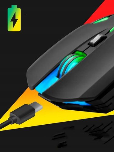 Myszka Gamingowa Bezprzewodowa Mysz Graczy Wyciszony Klik Defender Katana na Arena.pl