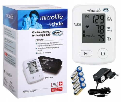 CIŚNIENIOMIERZ NARAMIENNY APARAT DO MIERZENIA CIŚNIENIA ARYTMIA MICROLIFE na Arena.pl