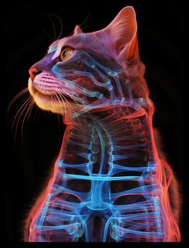 Plakat 30x40cm Anatomia Kota na Arena.pl