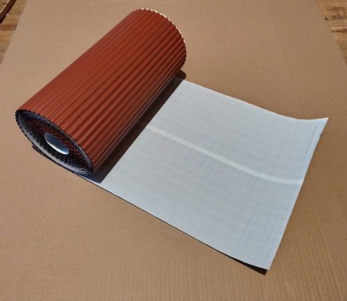 PAROTEC Taśma kominowa opierzeniowa aluminiowa 2D plisowana 5mb cegła na Arena.pl