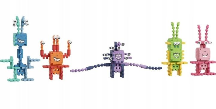 ND01_250704 *****Klocki wafle mini Crazy Monster zdjęcie 4