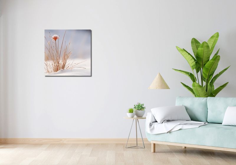 Obraz 60x60cm Zima w Detalach zdjęcie 2