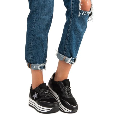 Modne Sneakersy Na Platformie r.37 na Arena.pl