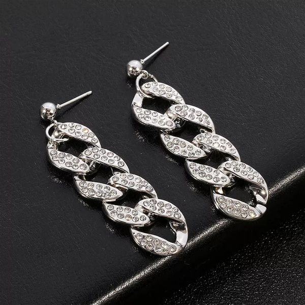 16 0112 Kolczyki Eleganckie przeplatane śliczne ogniwka zdjęcie 8