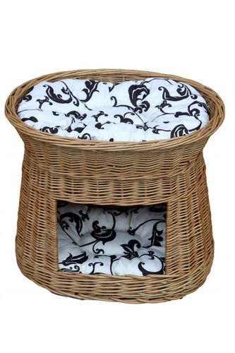 BUDKA Z WIKLINY wiklinowy domek LEGOWISKO na Arena.pl