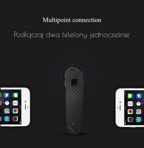 ZESTAW SŁUCHAWKOWY DO TELEFONU BLUETOOTH REMAX T7 na Arena.pl