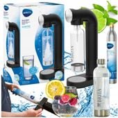 SODAONE BRITA SATURATOR CZARNY ZESTAW DO WODY CO2 GAZOWANIA BUTLA CYLINDER