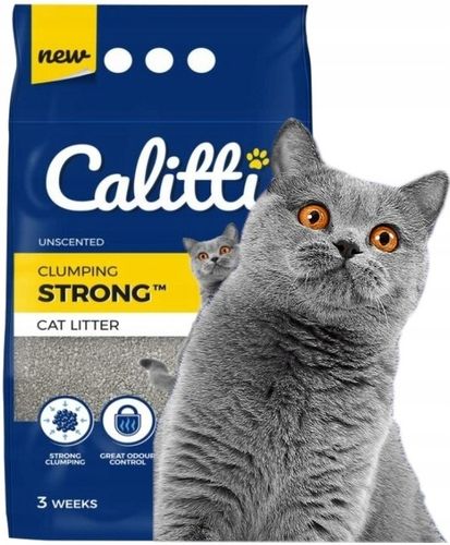CALITTI ŻWIREK DLA KOTA DO KUWET BENTONITOWY 2x5L na Arena.pl