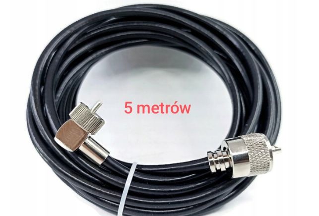 KABEL DO ANTEN SIRIO 5 METRÓW + UC1+LC27 N zdjęcie 6