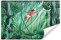 Fototapeta Ścienna TARZAN w Dżungli Abstrakcja 400cm x 280cm