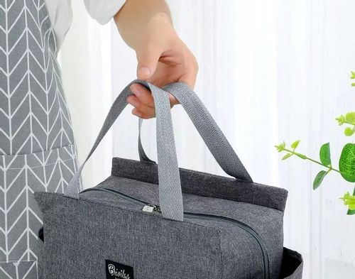 Torba termiczna izolacyjn piknik obiad Lunch plażę  T35_1_Granatowy na Arena.pl