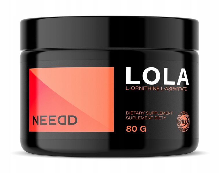 NEEDED LOLA (L-Ornithine-L-Aspartate) 80g zdjęcie 1